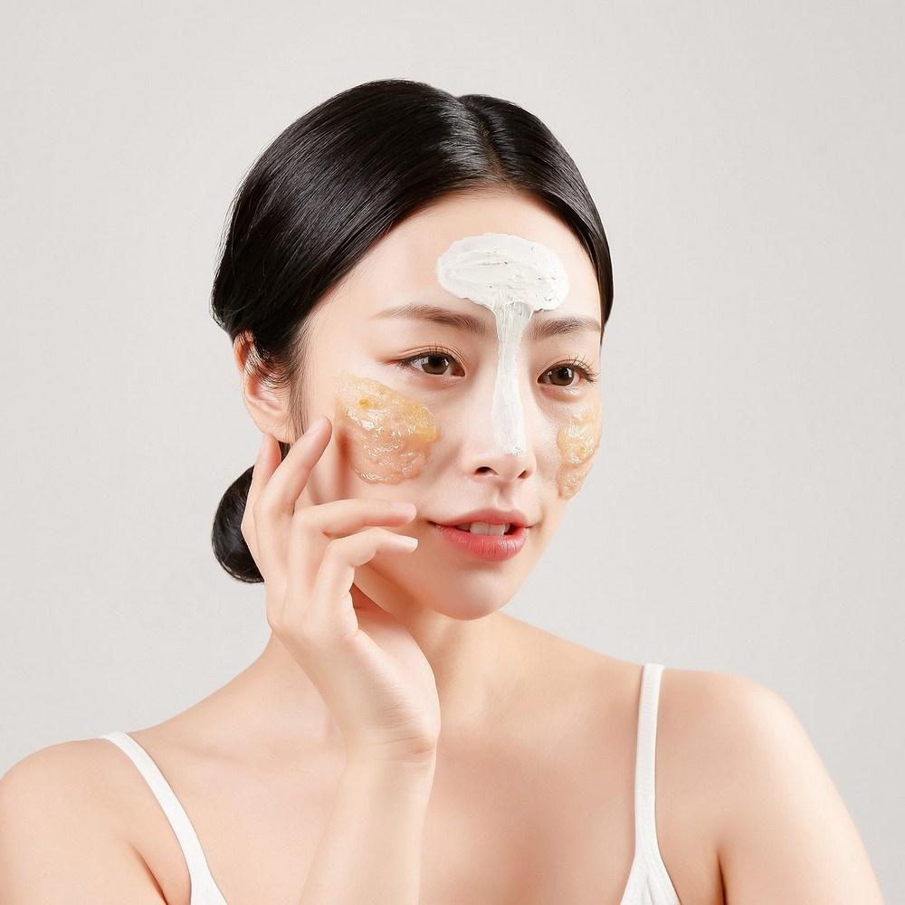 [JAJU/JAJU] Farmers Vegan Fig Sugar Texture Mask 100ml, White, FR, 1 Piece, 1 Piece