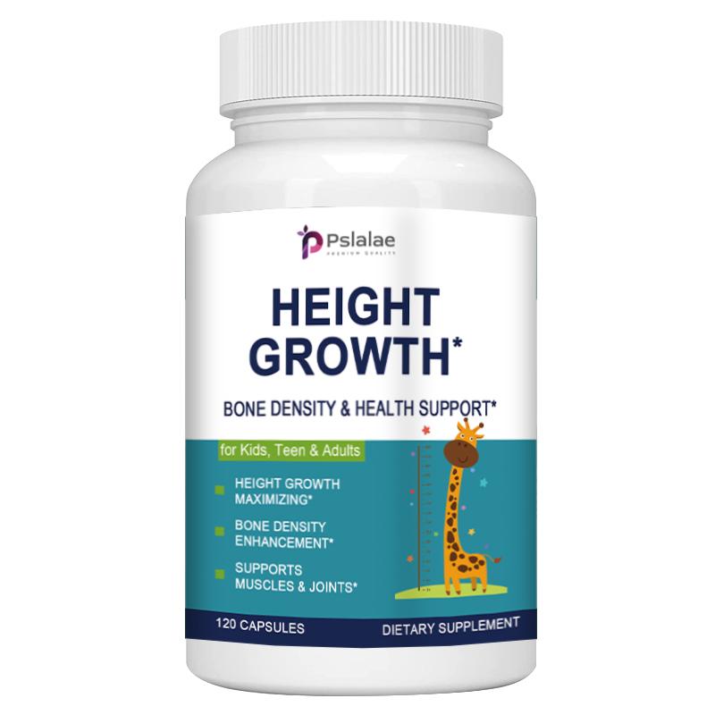 Pslalae contains arginine extract, which promotes height growth, helps maintain muscle and joint health, and is all-natural.