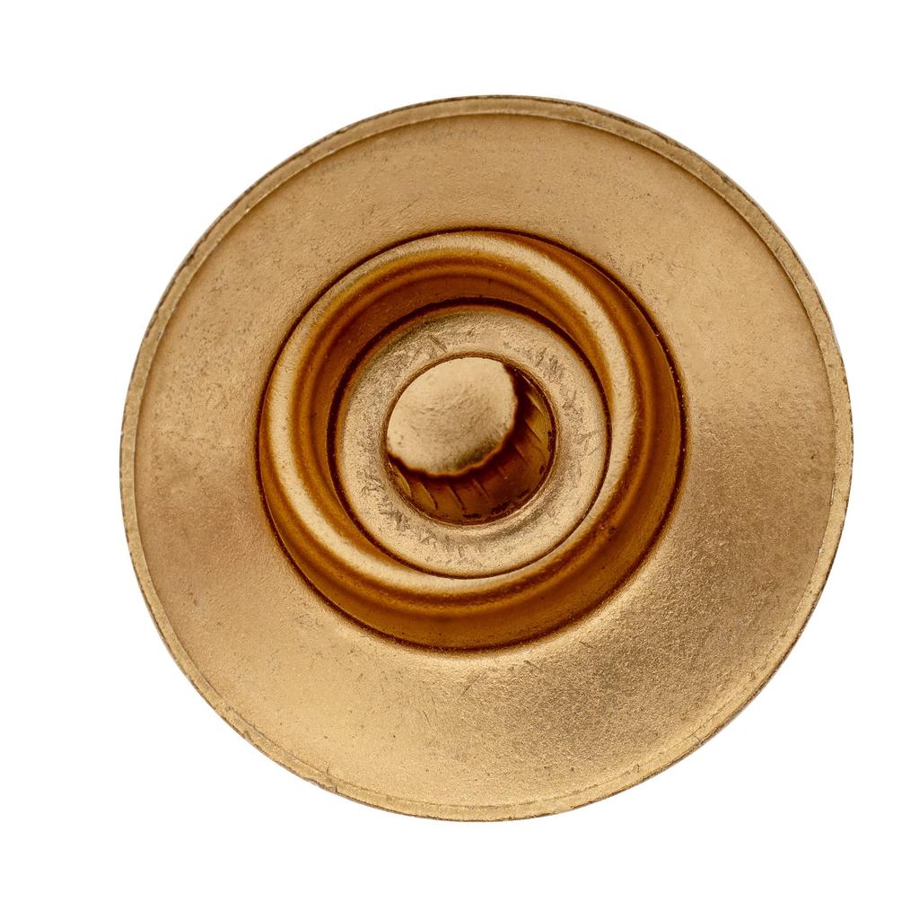 Musiclily Pro Top Hat Bell Metric for LP Les Paul Electric Gold of Left-Handed Knobs, Knobs, Standard, Guitars, (Set 4)