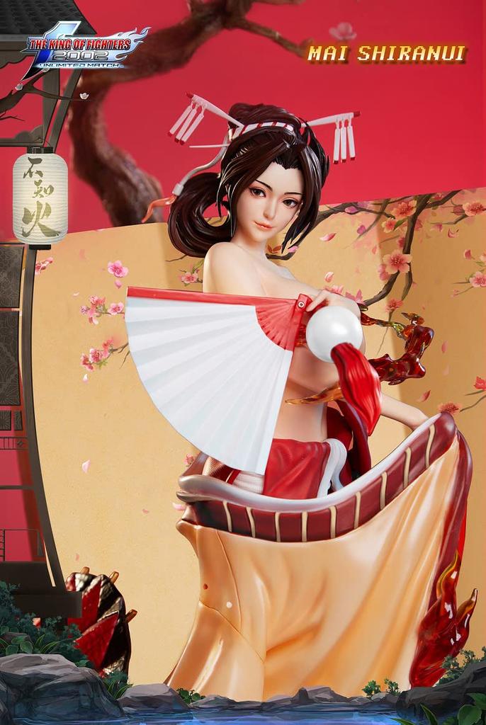 Unique Art Studio THE KING OF FIGHTERS 2002 UNLIMITED MATCH Mai Shiranui scale polystone painted finished figure 1/4