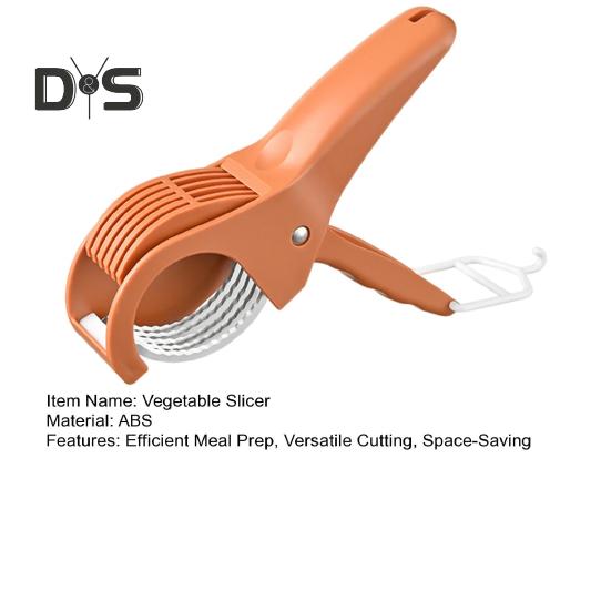 Cortador Manual de Frutas Picador de Verduras Portátil Creador de Ensaladas con Pelador Cortador de Cocina Multifuncional para Rábano Zanahoria Pepino