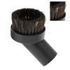 Cabezal de Cepillo de Crin de Caballo, Accesorio para Aspiradora de 32 mm, Cepillo Redondo para Quitar el Polvo con Suave para Limpiar Muebles, Persianas Venecianas, Baño
