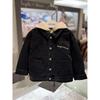 Hooded Denim Jacket Black Ab2652jk04