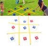 Toss Game with Bn Bags Fun Crtive Portable Toss Bn Bag Across Game for Outdoor Yard Bch Party
