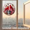 2D/Flat DIY Rhinestone Diamond Art Window Pendants Diamond Painting Set Double Side Print Single Dide Drill Wall Door Decoration