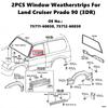 Toyota Land Cruiser LC90 1996-2002 Window Trim Rubber Strip