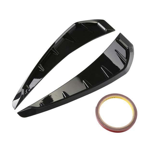 1 Paar Auto Kotflügel Seitenlüfter Kotflügel Luftstrom Formteil Kit Aufkleber für Honda Civic Zubehör 2016 2017 2018