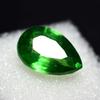 Tourmaline Verte Naturelle Pierre Précieuse Libre Taille Poire 11,70 ct Pierre de Naissance d'Octobre pour Collections de Pierres Précieuses