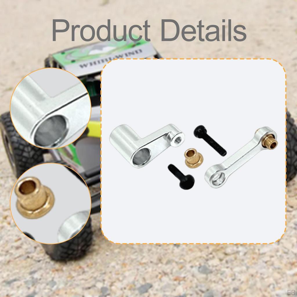 28T Servo Arm for RC Car, Steering Linkage, High-performance Aluminum Accessories 1:24 Scale
