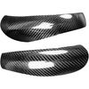 2Pcs Rearview Mirror Cover Add-on Carbon Fiber Cap Compatible For-Porsche Boxster/Cayman 997 911 987 Car Side Mirror