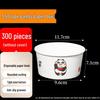 Leiwozi Disposable Panda Paper Bowls