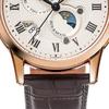 Orient Pánske RN-AK0001S (Orient Classic SUN&MOON) Okrúhle hodinky Hnedé Nerezové Viacručičkové Analógové