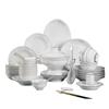 Qianxing Gold Rim Ceramic Dinnerware Set