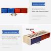 Double-Sided Red/Blue LED Solar Strobe Light for Nighttime Road Construction Site