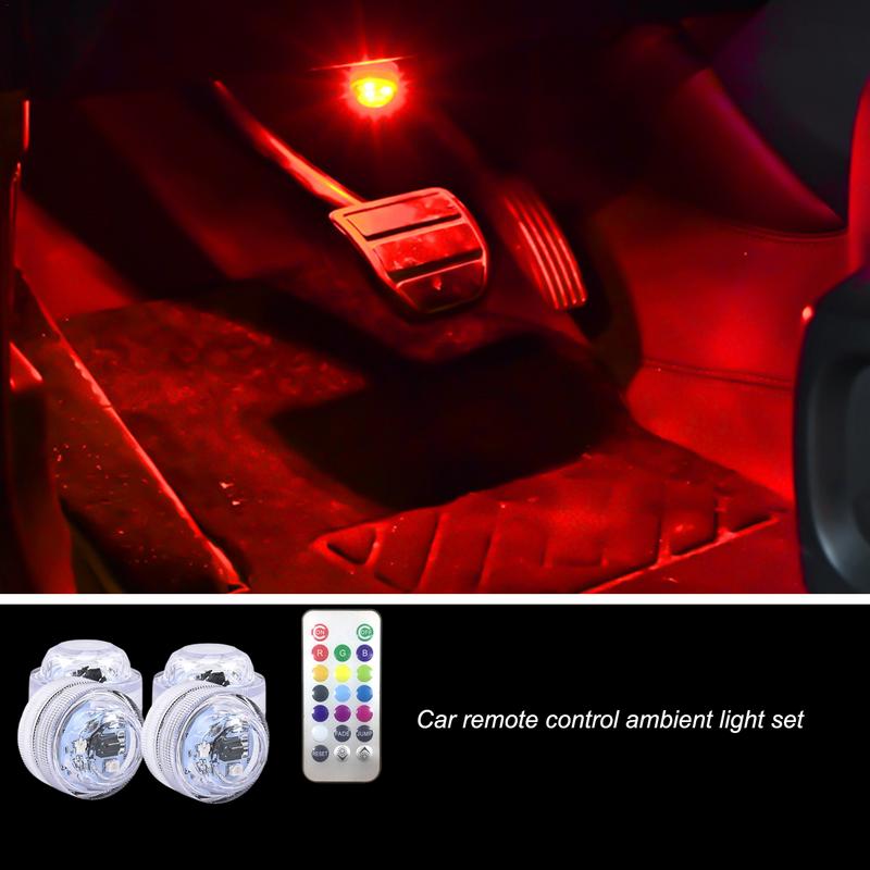 Atmosphere Led Lights For Car Color Change Ambient Lighting Led Car Lights Remote Control Automotive Lights For Car Interior &