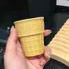 Tasse à café de voyage en céramique en forme de glace 100 ml Tasse à eau pour thé au lait Tasses à expresso Tasses à dessert personnalisées Vaisselle française