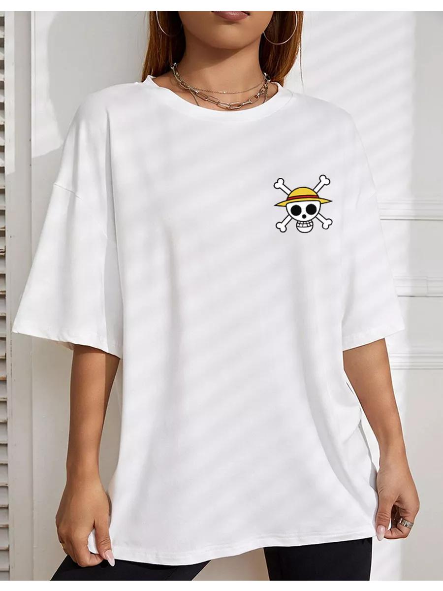 T-shirt Skull One Piece Big Score S