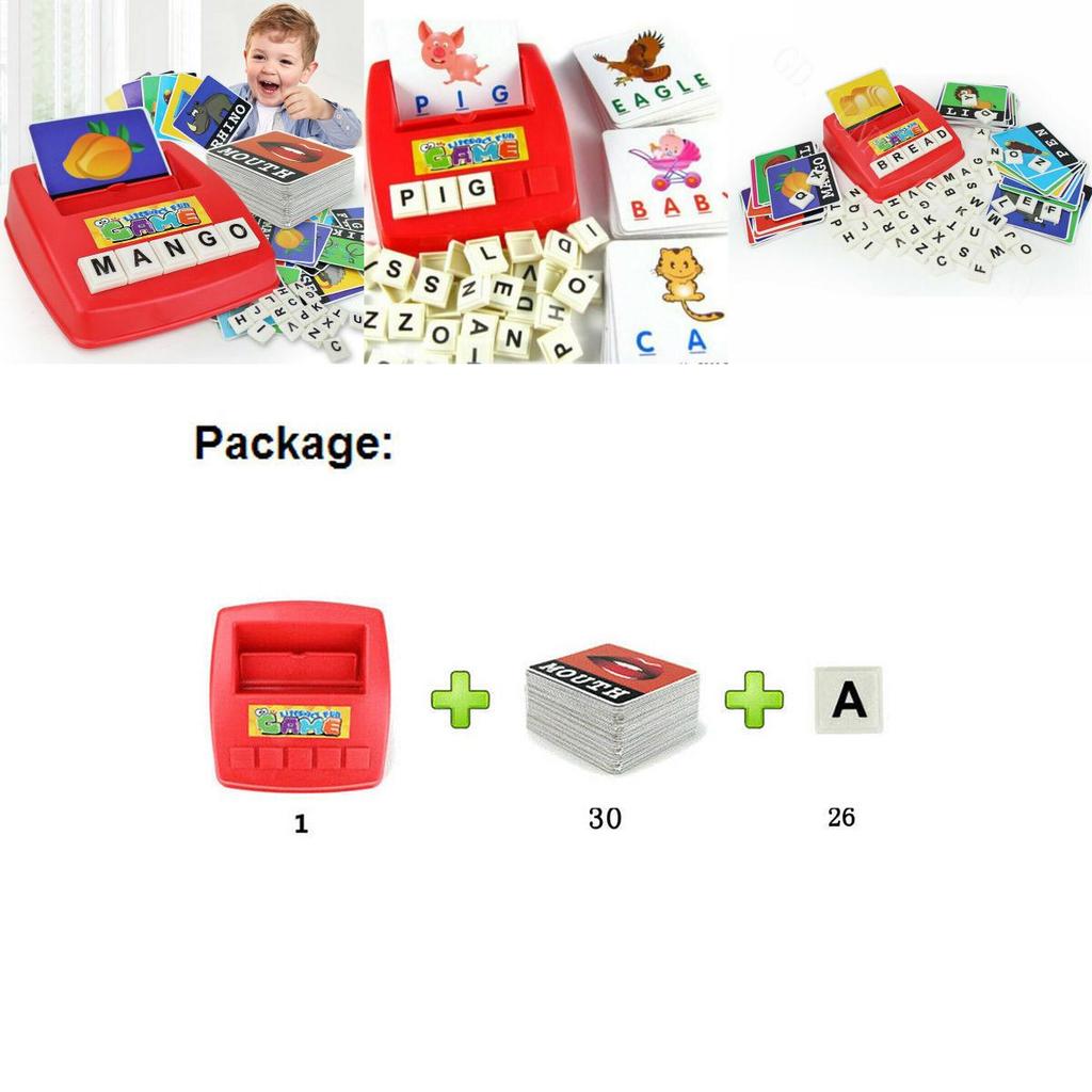 Engaging Educational English Spelling Alphabet Letter Game For Kids Learning Fun