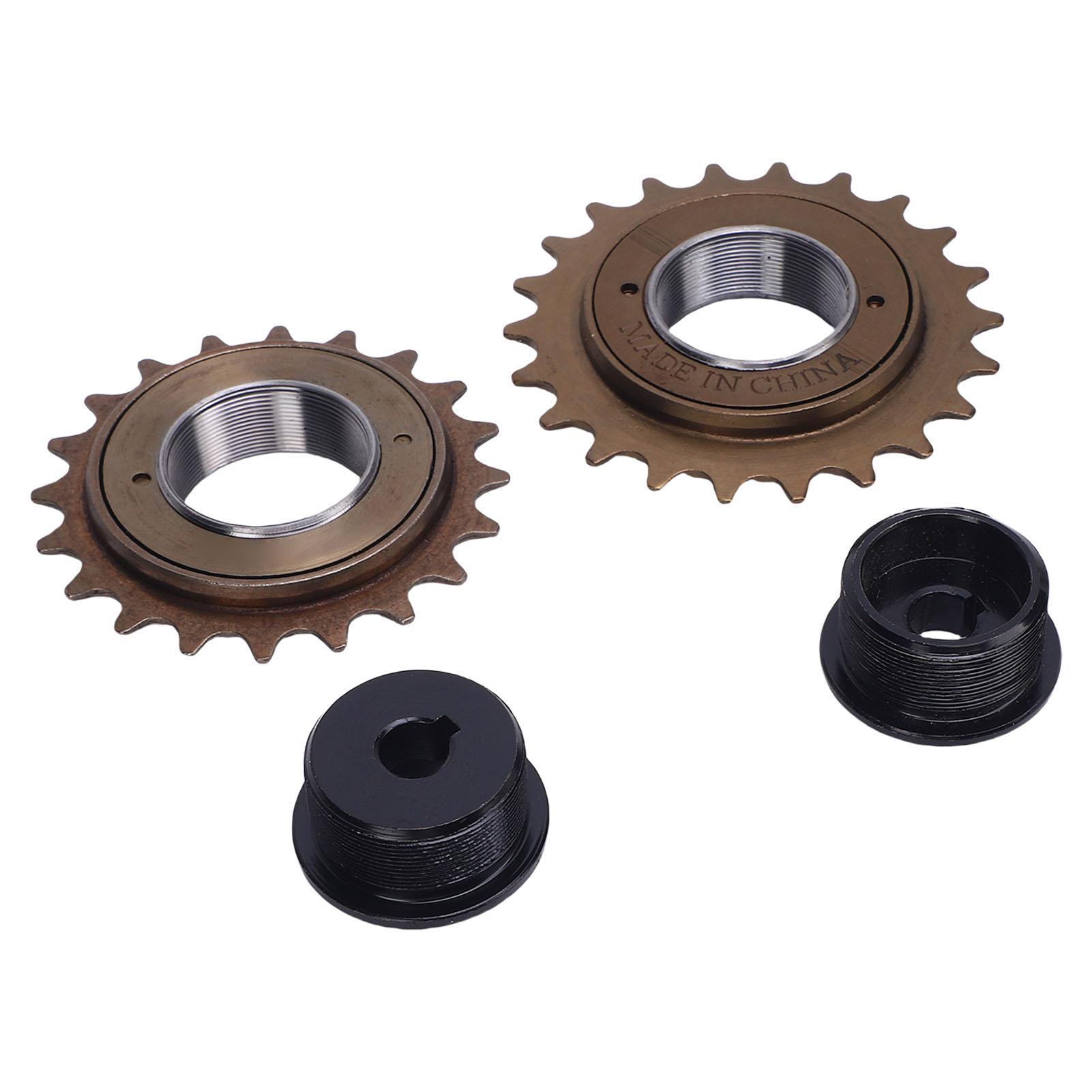 

2 шт. Электрическая велосипедная трещотка с черным приводом, левосторонний адаптер маховика, стальной маховик 20T 22T