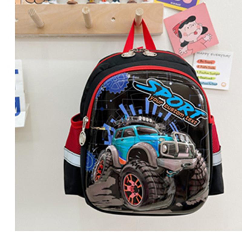 Adorable Cartoon Car Backpack For Preschool Boys And Girls In Multiple Colors