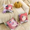 N-Nino N-Nakano Anime  Pillow Case Pattern Printed Pillowcase For Living Room Sofa Cushion Cover