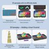 Smart Beads Pyramid Puzzle for Kids - Enhances Logical Thinking