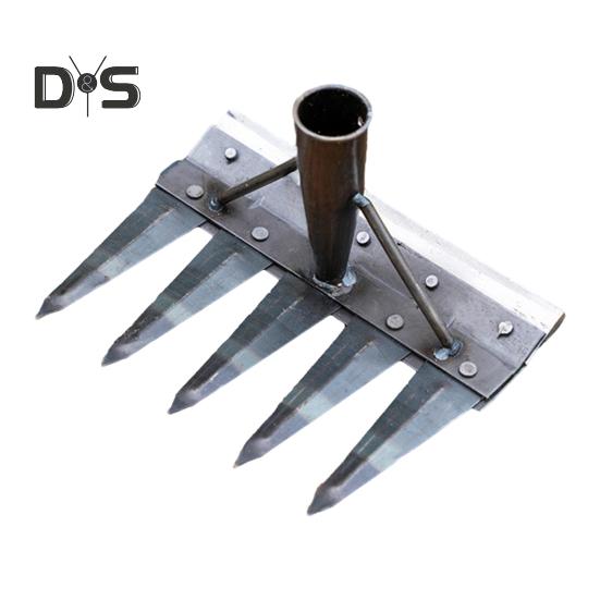 Grădinărit Weeder Puller Rake Heavy Duty Steel Outdoor Garden Gazon Farm Sol Looning Bure Remover Dezrădăcinare Scule de mână