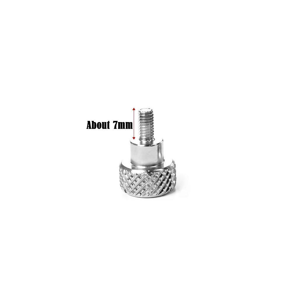Durable Quick Presser Foot Screw Hand-Tightening Steel Hand-Tightened Bolts Presser Foot Mounting Screws Universal