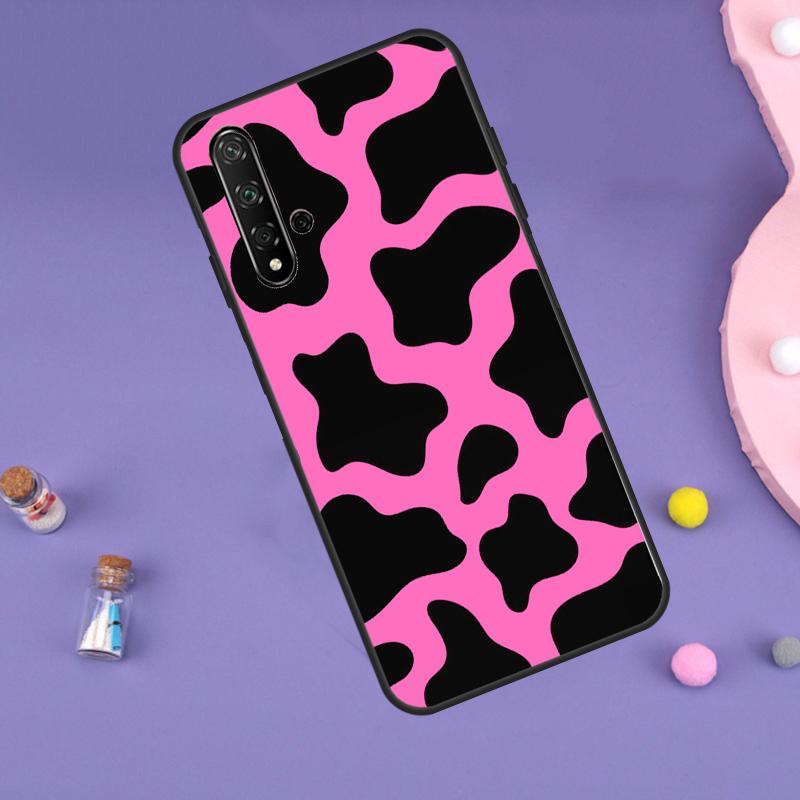 Cow Print For Huawei Nova 11i 12i 8i 7i 3i 9 10 SE Y60 Y61 Y70 Y72 Y73 Y90 Y91 P20 P30 P40 Lite Case