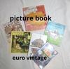 [USED] Euro Vintage Picture Books, Western Book Sets, Vintage Books, Art Books