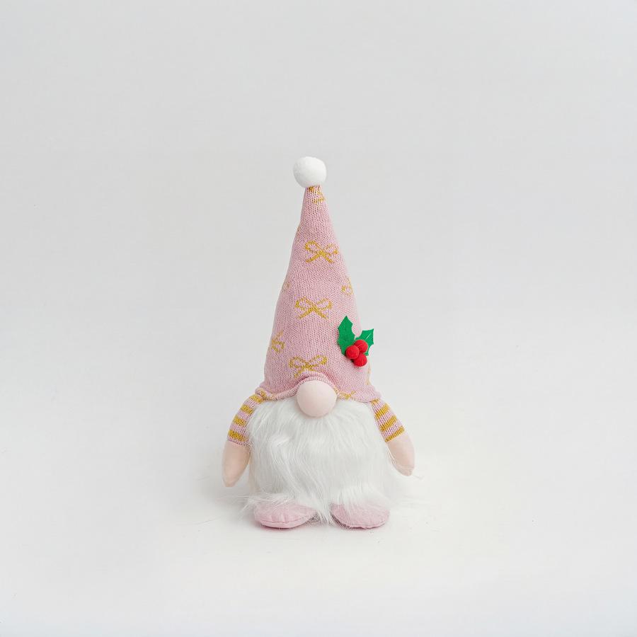 Festive Luminous Gnome Ornament for Home Windows
