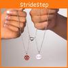 Spiderman Couple Magnetic Necklace With Geometric Pendant For Women