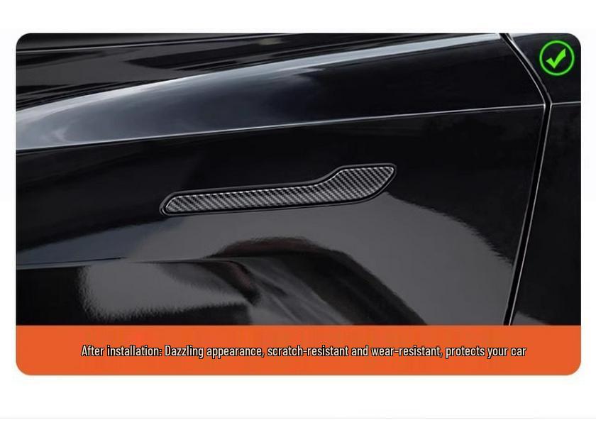 Luminous Door Handle Sticker for Tesla Model Y/3 (Updated Version)