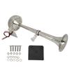 Loud Single Trumpet 328DB 12V 30W VXH1112MAR‑C Stainless Steel Universal Air Horn for Boats RVs Yachts