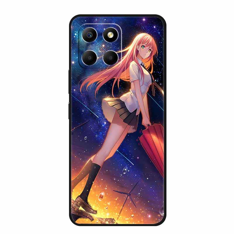Soft Silicone Covers For Honor X8 5G Case x8 X8A 4G Wolf Lion TPU Back Covers For Huawei Honor X8 Phone Cases HonorX8A Coque Bag