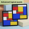 1/2 шт. Логічна гра-головоломка 88 завдань 4 рівні складності Портативна для дітей та дорослих Тренування логічного мислення Навчальна логічна настільна гра
