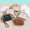 Ladies Wallet Pu Leather Zipper Coin Purse With Card Slots For Daily Use