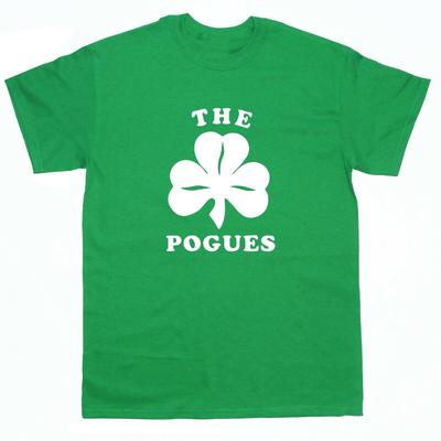 26 Rare THE POGUES Band Cotton Gift For Fan Unisex Green T-shirt TMB1946 Unisex T-Shirt