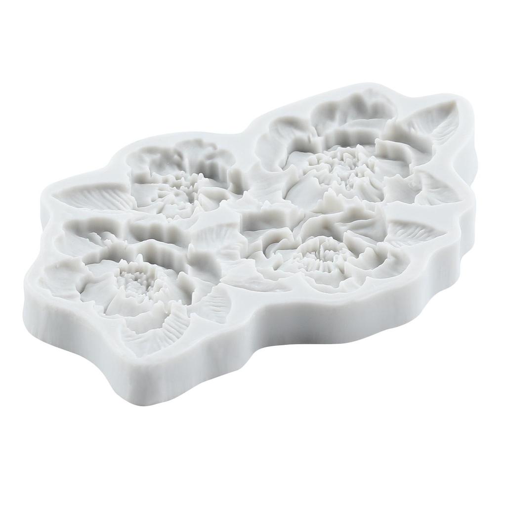 Flower Silicone Molds Orchid Butterfly Fondant Mold Cake Decorating Tools Cupcake Topper Chocolate Candy Craft Gum Paste Polymer Clay