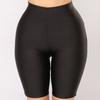 Women's Shorts Summer Smooth Elastic Pearlescent High Waist Tight Skinny Cycling Pants