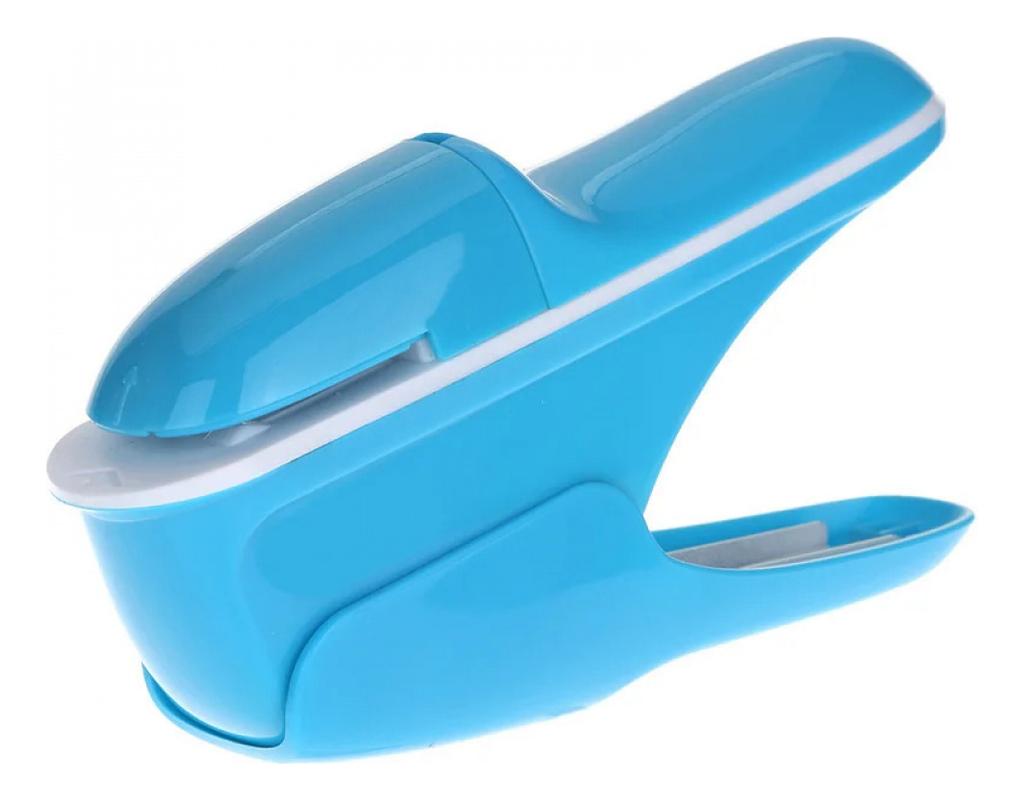 Stapleless Stapler Secures 8 Sheets Without Staples Creative Stationery Pinless Stapler for Student Office Use Puncher