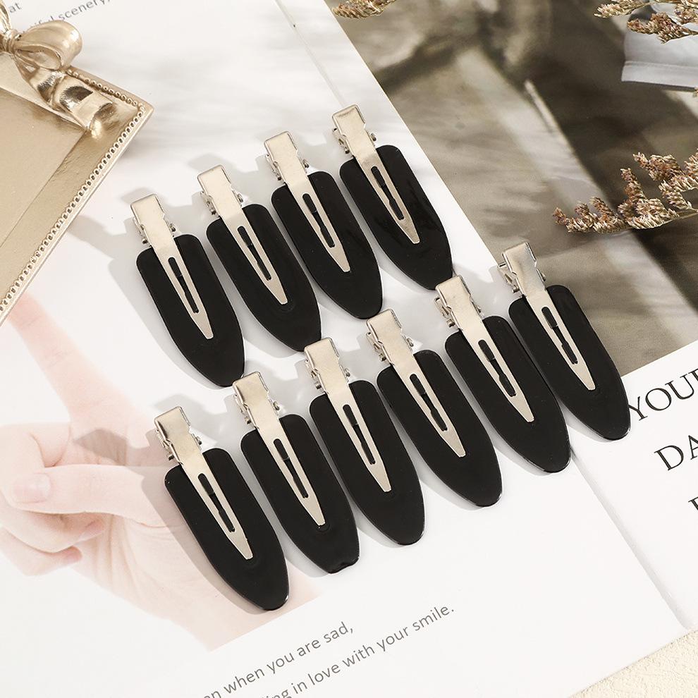 Set da 10 Pezzi Fermagli per Capelli Senza Pieghe e Senza Cuciture Barrette Laterali per Frangia Accessori per Trucco e Lavaggio Viso Forcine per Acconciatura Bambina