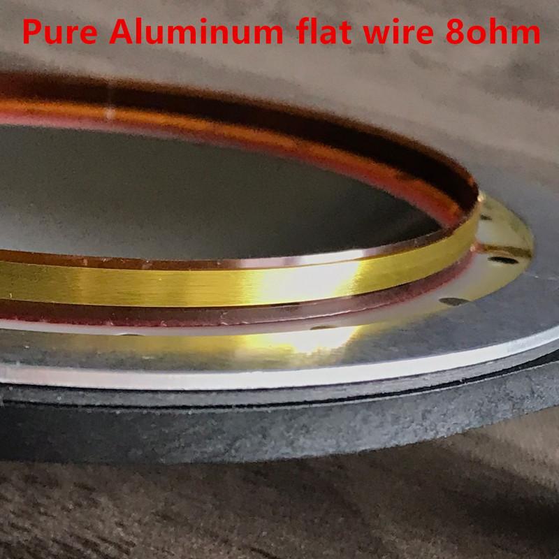 2pcs Replacement For RCF M82 Diaphragm for N850 Driver, Pure Aluminum flat wire