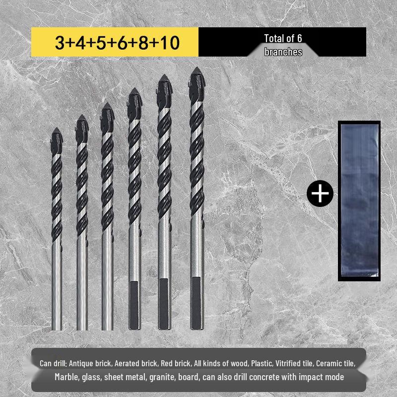 Multi-Purpose Tile Drill Bit for Concrete, Glass, Ceramic, Iron & Cement