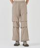 BBC EARTH Double Stitch Parachute Pants_Beige