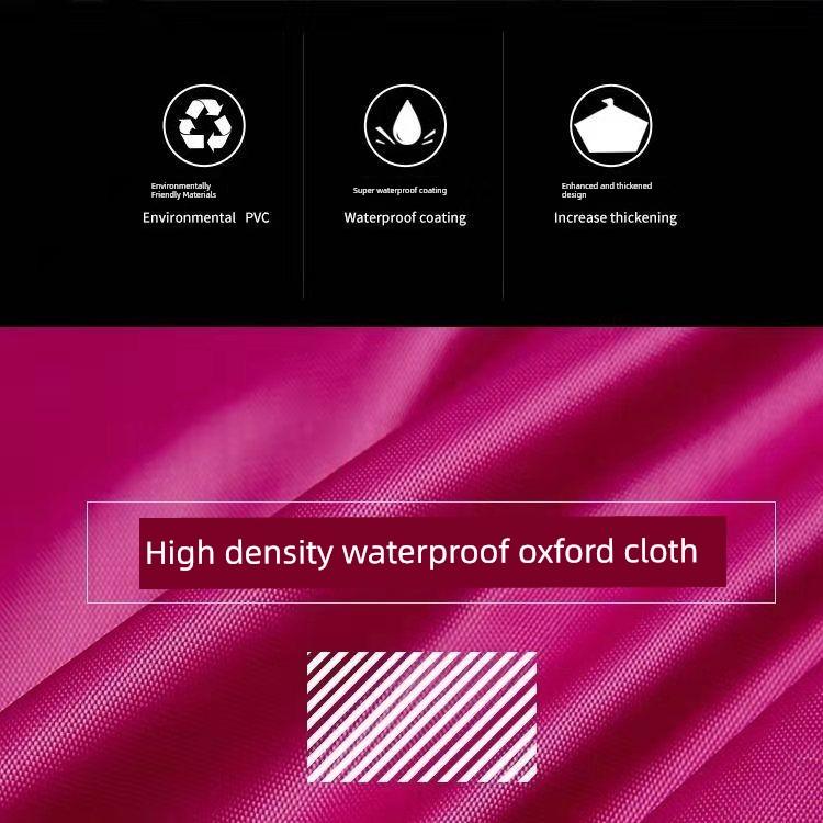 Authentic Raincoat for Electric Bikes and Motorcycles, Rain Poncho for Adult Riding, Single or Double Rider, Enlarged Size