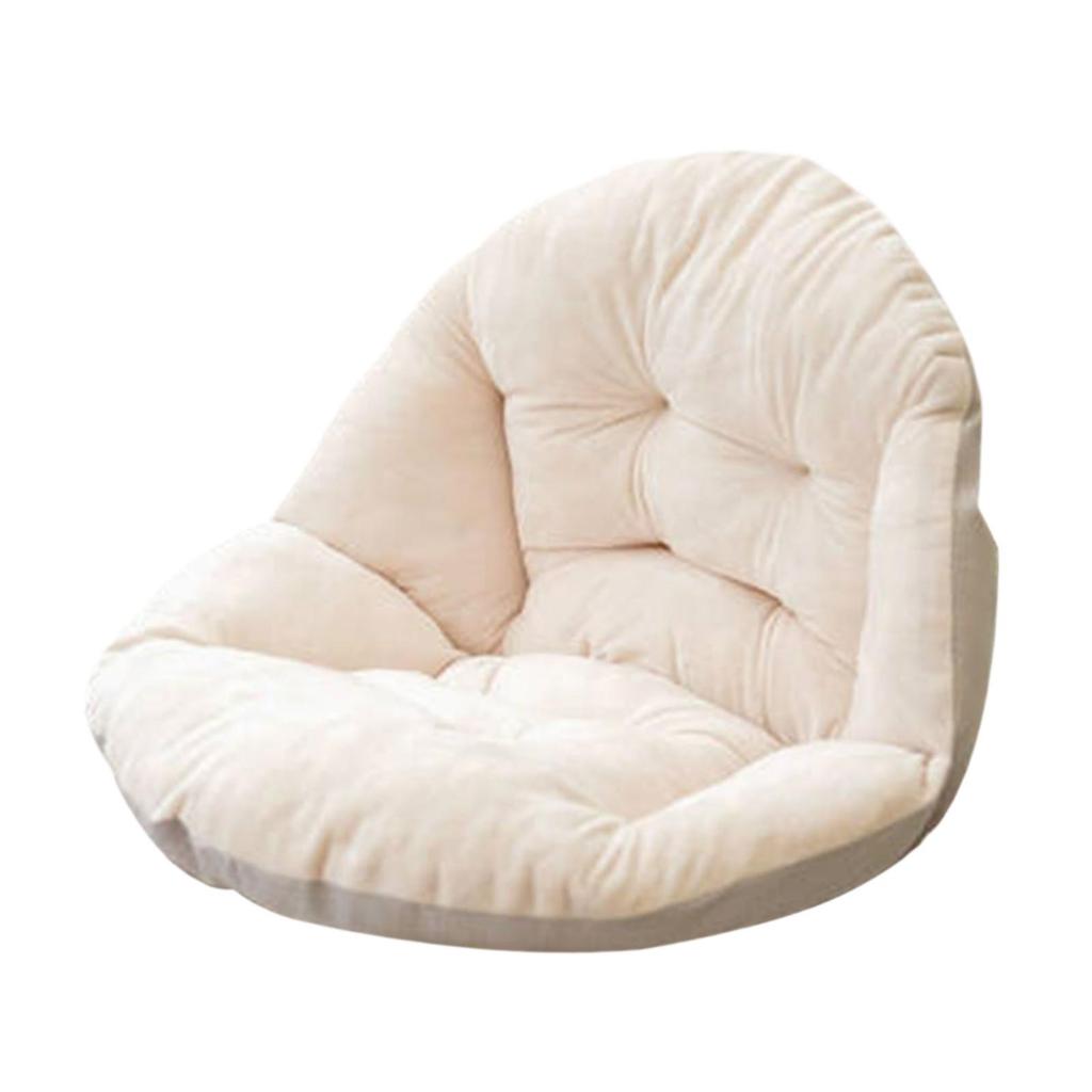 Cuscino per Sedia Cesto Sospeso Cuscino per Seduta 45x45cm Multifunzionale Morbido Sostituzione Spesso Cuscino Schienale per Casa Patio