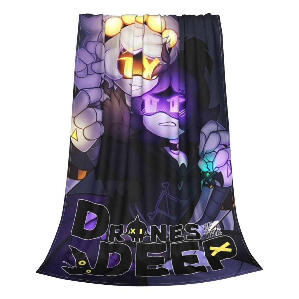 Murder Drones N and Uzi Fleece Throw Blanket  Blanket for Home Travel Warm Bedroom Quilt