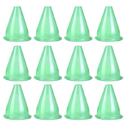 12PCS Clear Plant Hat Prevent Bird Pecking and Weather Damage Plant Cover