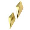 Les Trésors De Lily [P2441] - Gold Plated 'Origami' Earrings (flying Verf) - 10 Mm